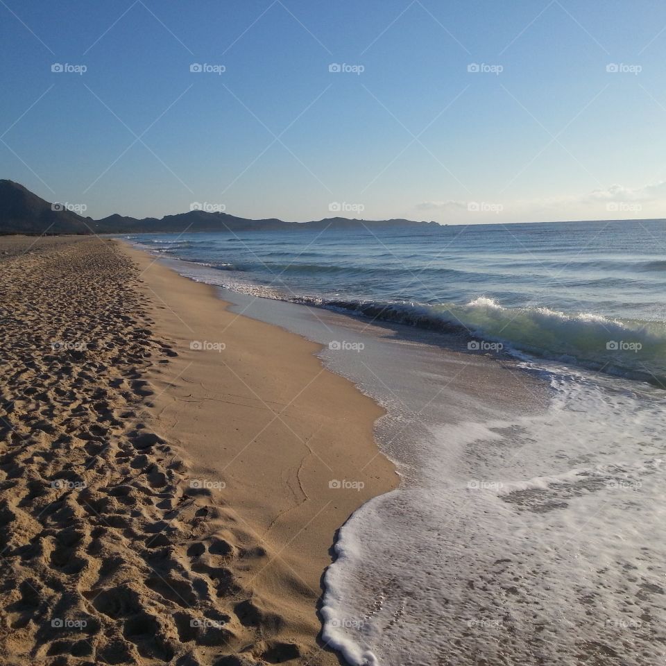 Sand, Beach, No Person, Water, Seashore