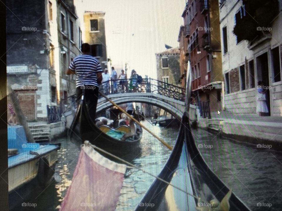 Gondola ride Venice 2008