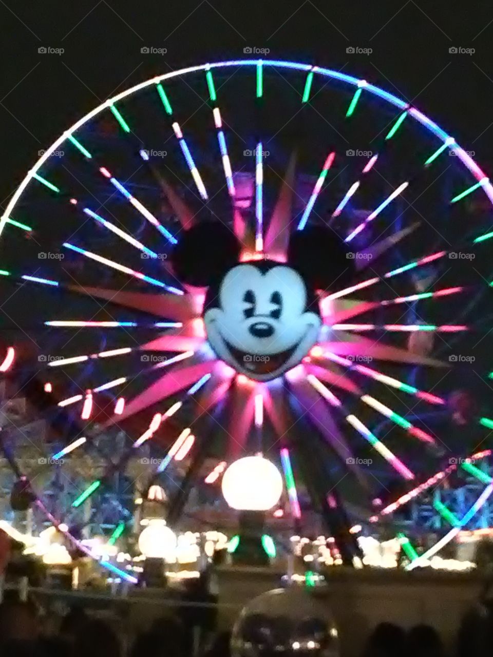 Mickey mouse ferris wheel