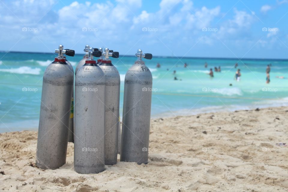 air tanks for dive