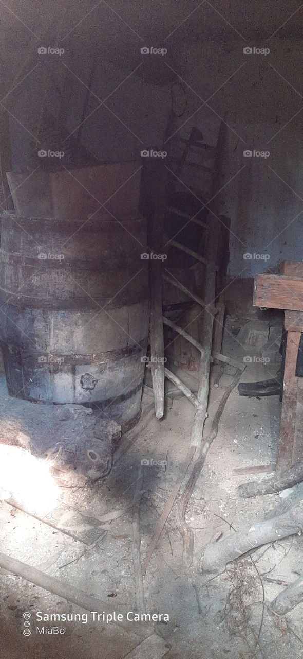 peek into the old basement