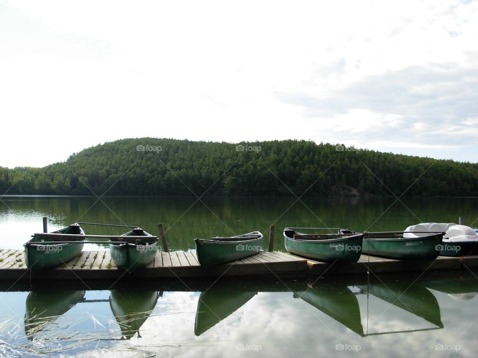 Row of Boats