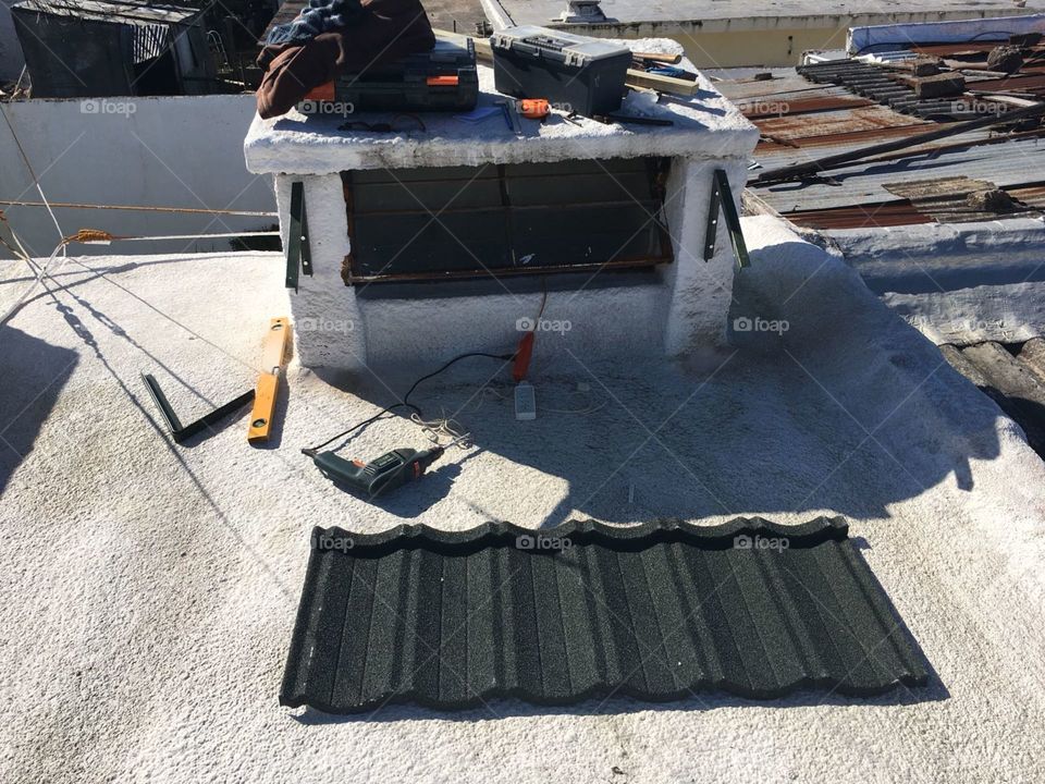reparación de techo