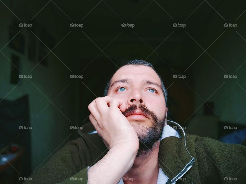 portrait of a man with a beard