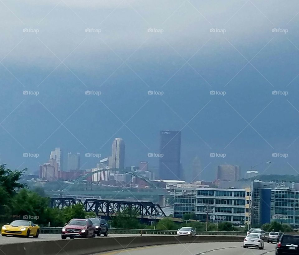 the city before the Storm