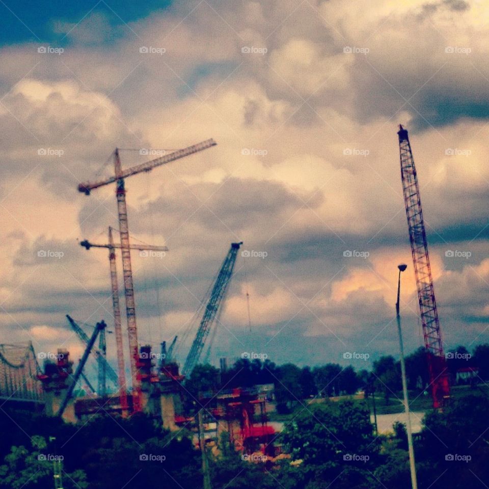 Mega project Cranes