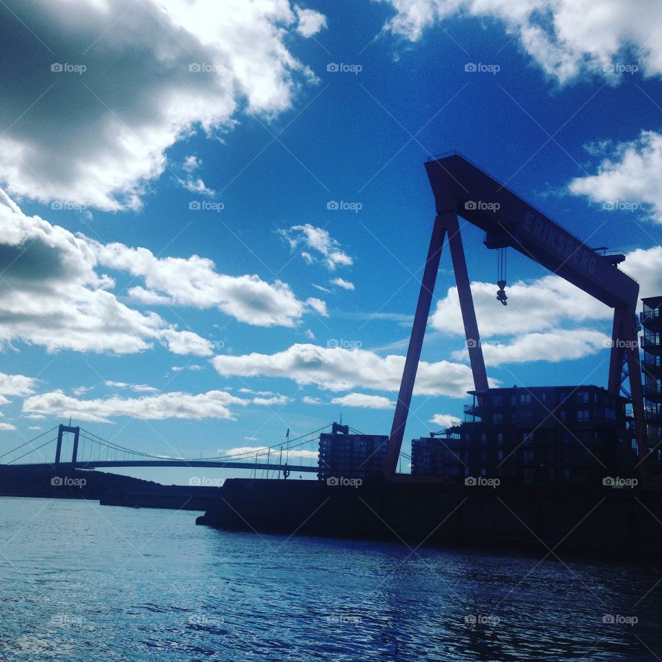 Gothenburg . A sunny day in Gothenburg in Sweden. 