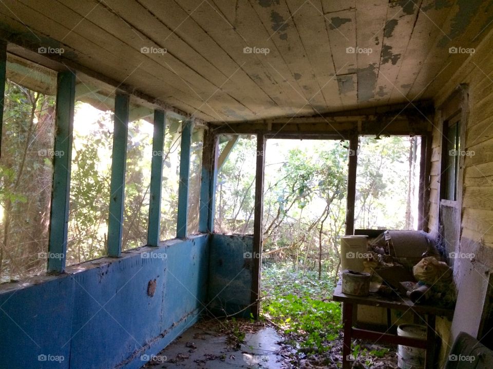 Abandoned porch 