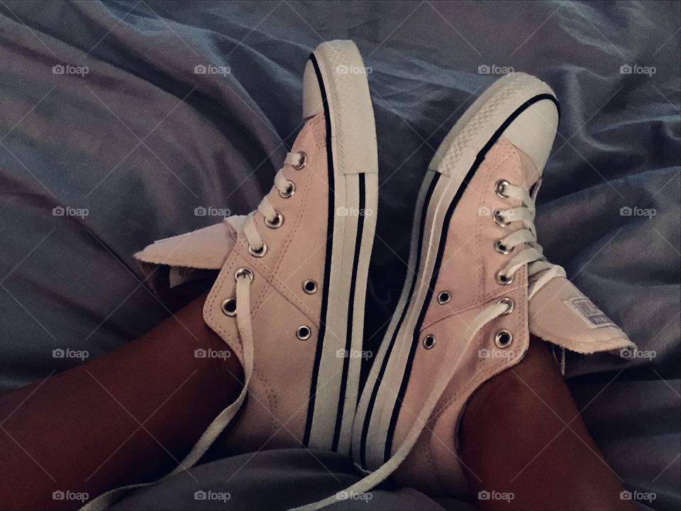 My new pink Converse