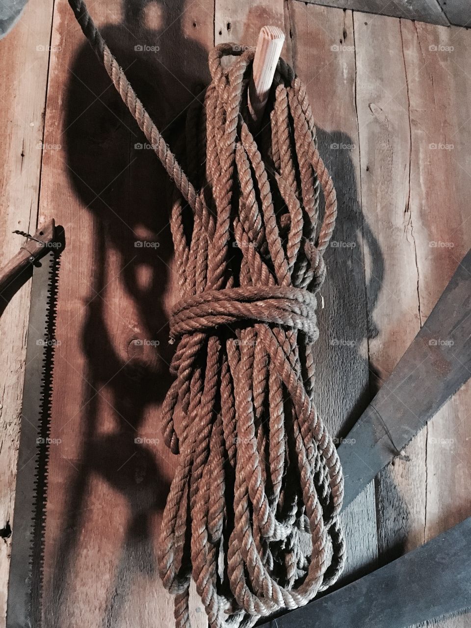 Bundle of rope 