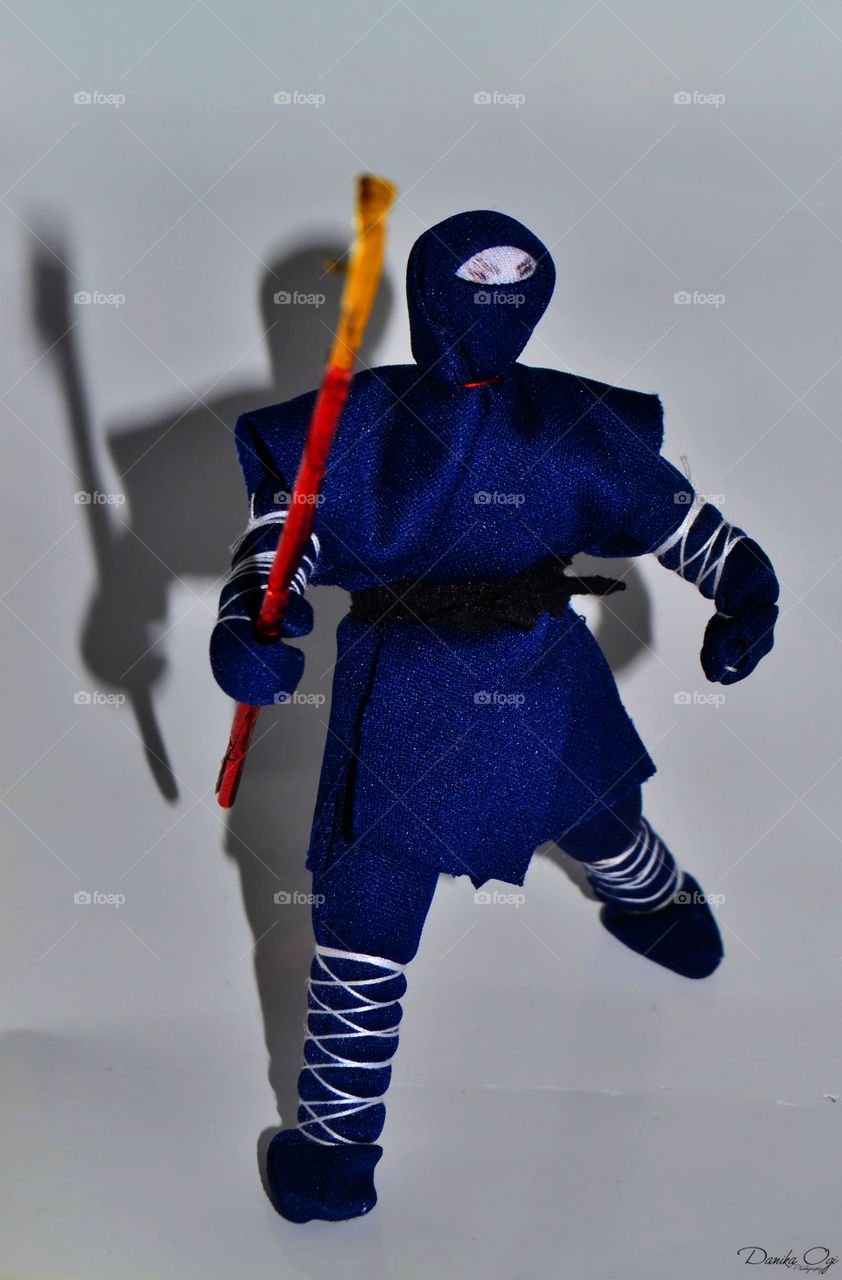 Blue ninja