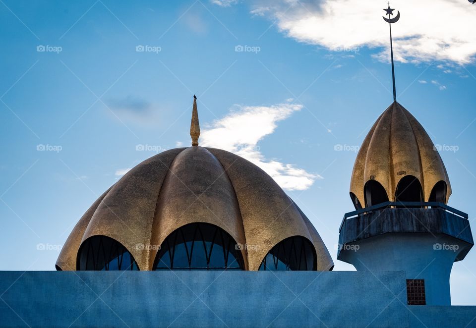 Beautiful mosque at the south of Thailand