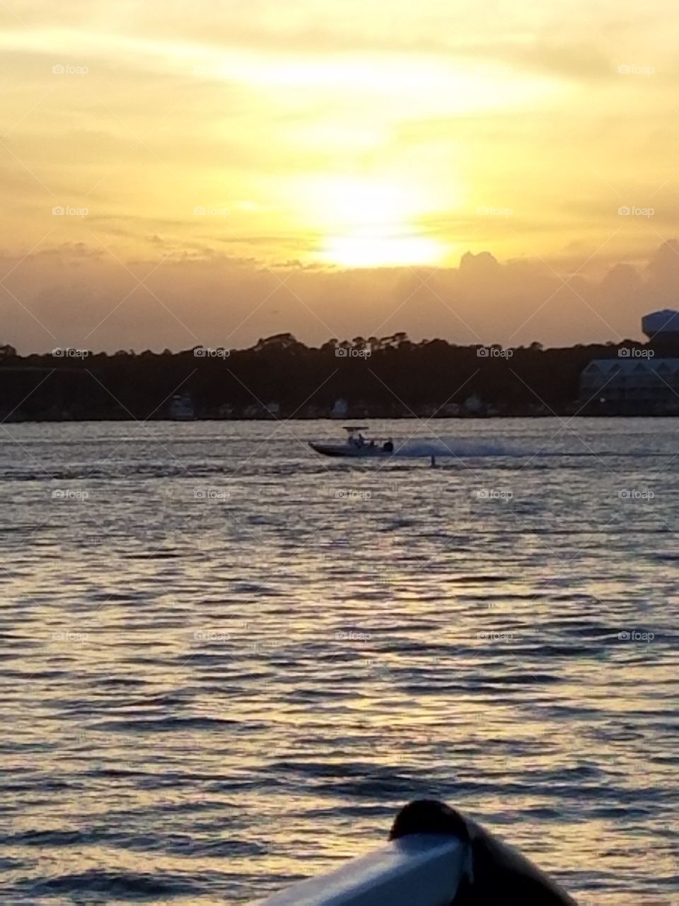 Sunset Florbama waters