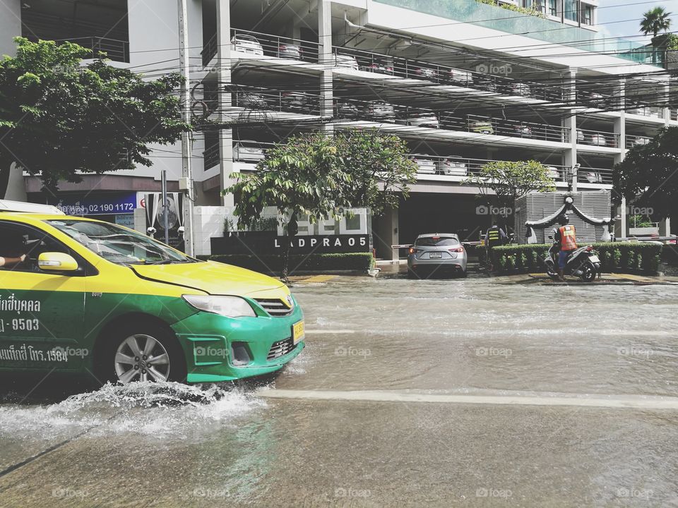 flood in Bangkok