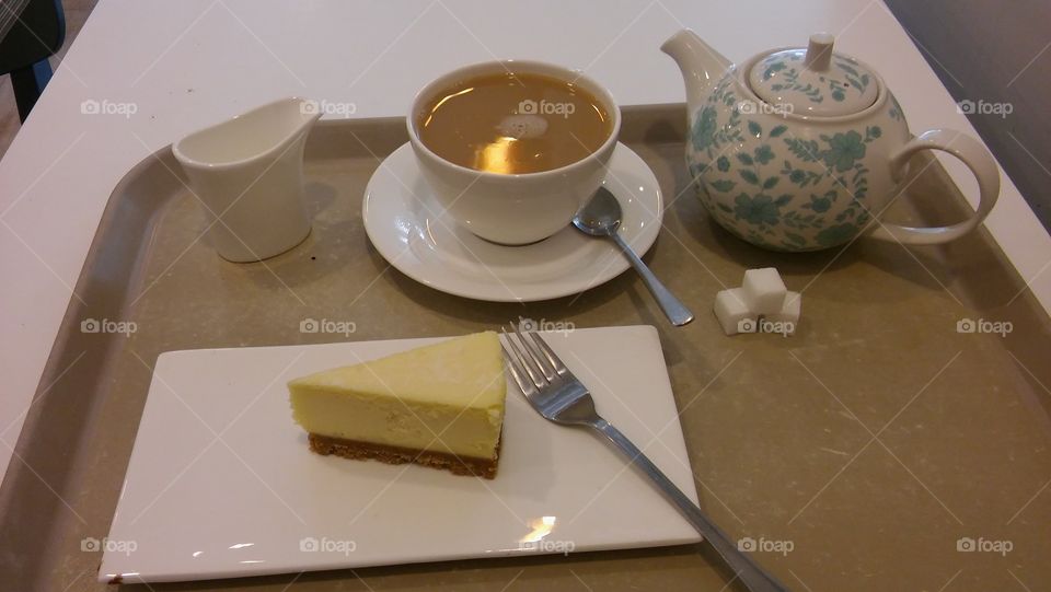 Tea And Cheesecake