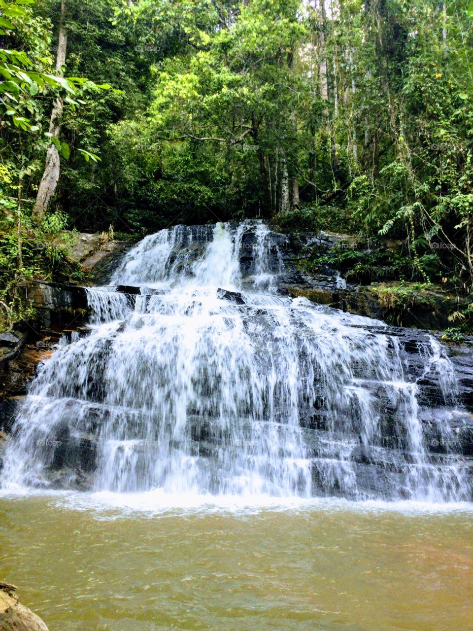 Waterfall Northern Thailand 