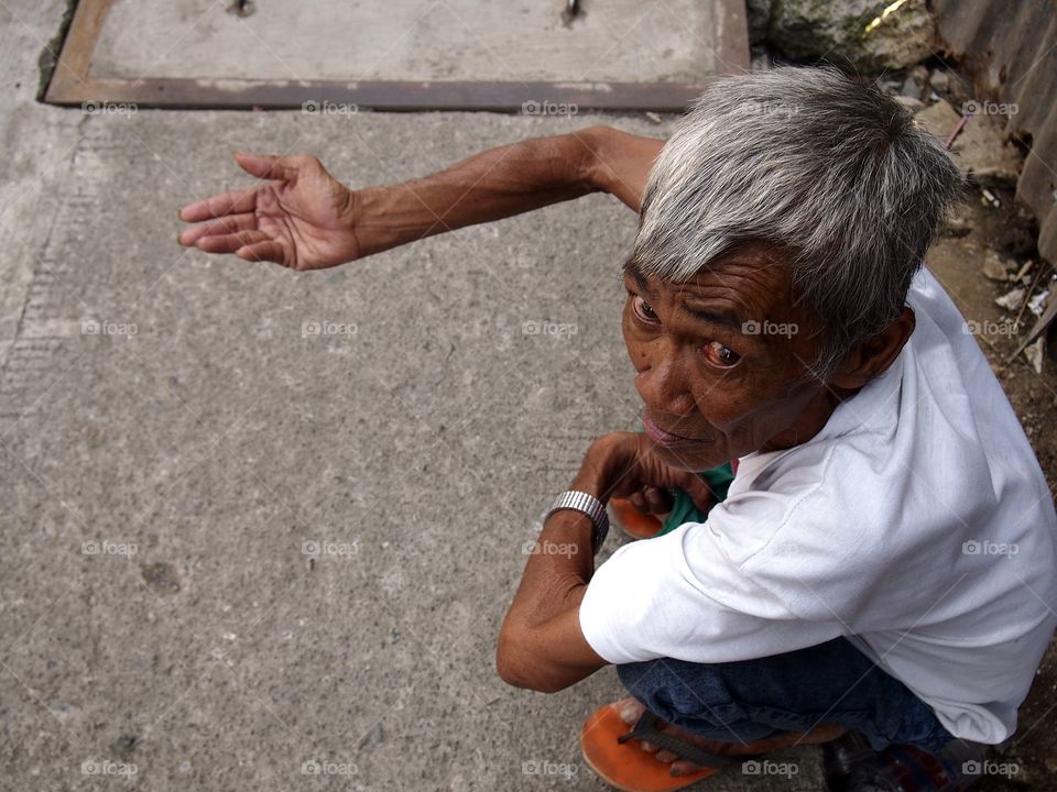 street beggar