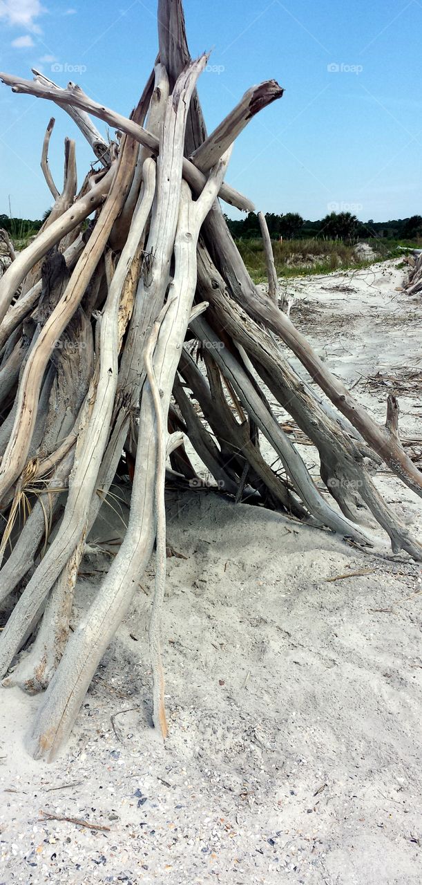 Driftwood TeePee