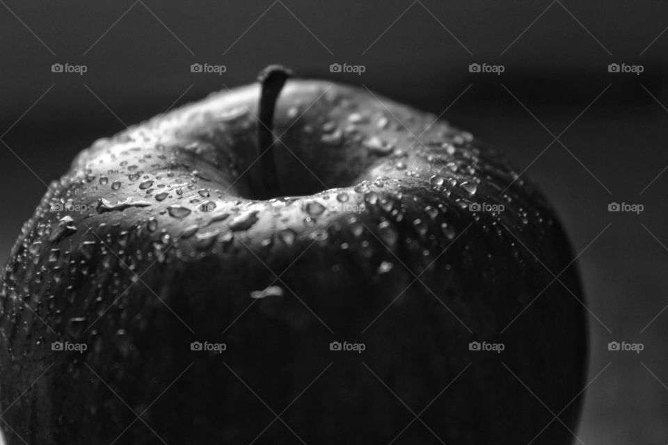 apple is beautiful even in monochrome