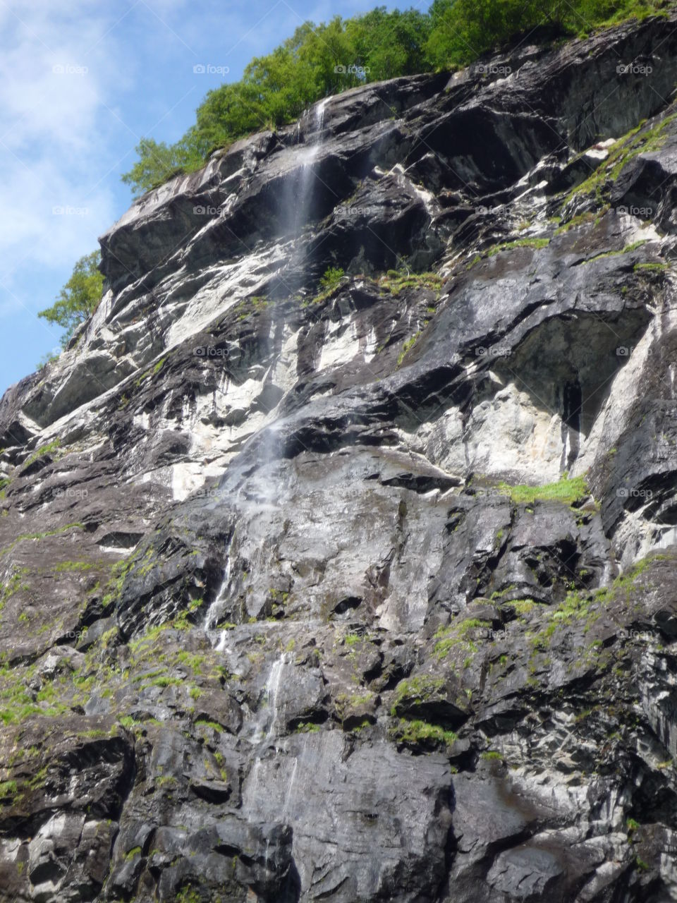 Waterfalls on Rocky Mountain