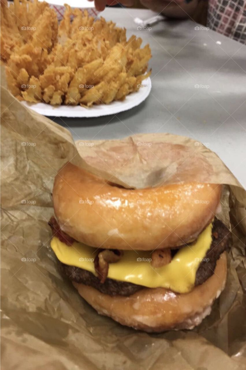 krispy kreme burger