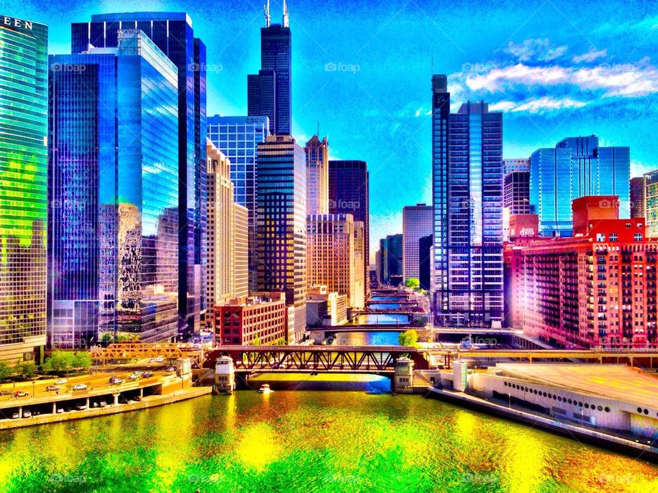 Downtown Chicago (Filtered)