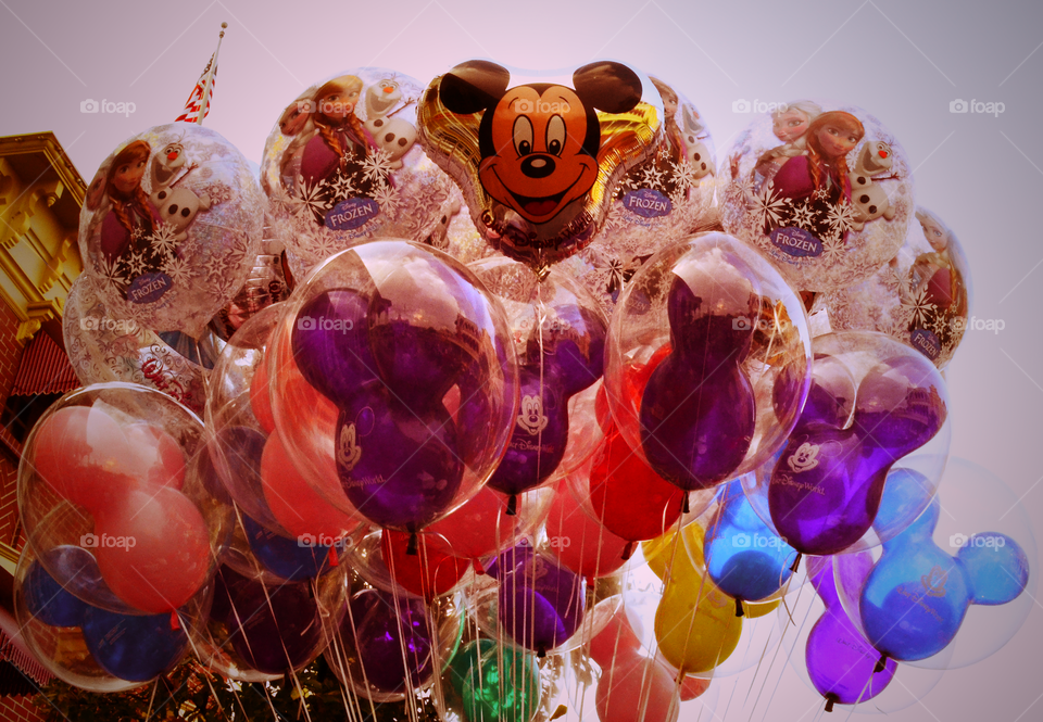 balloons. Disney Florida