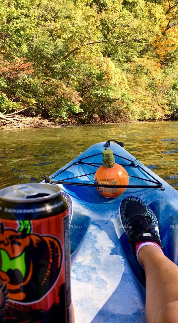 An autumn day on the river! 