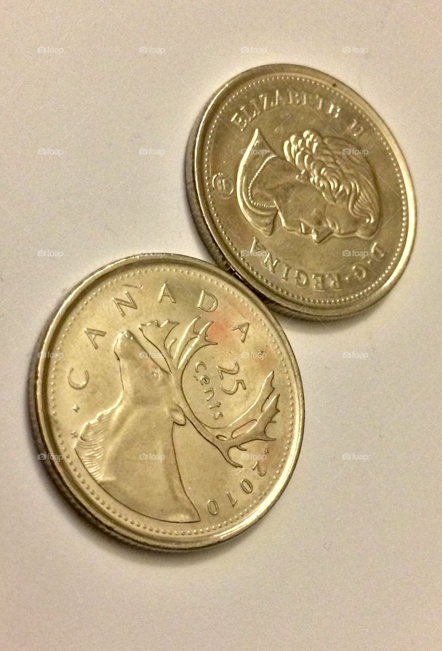 Both sides of 25 cents 