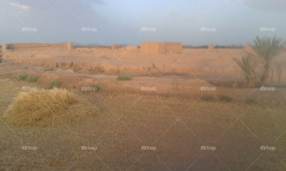 Landscape, Desert, Dry, Sunset, Travel