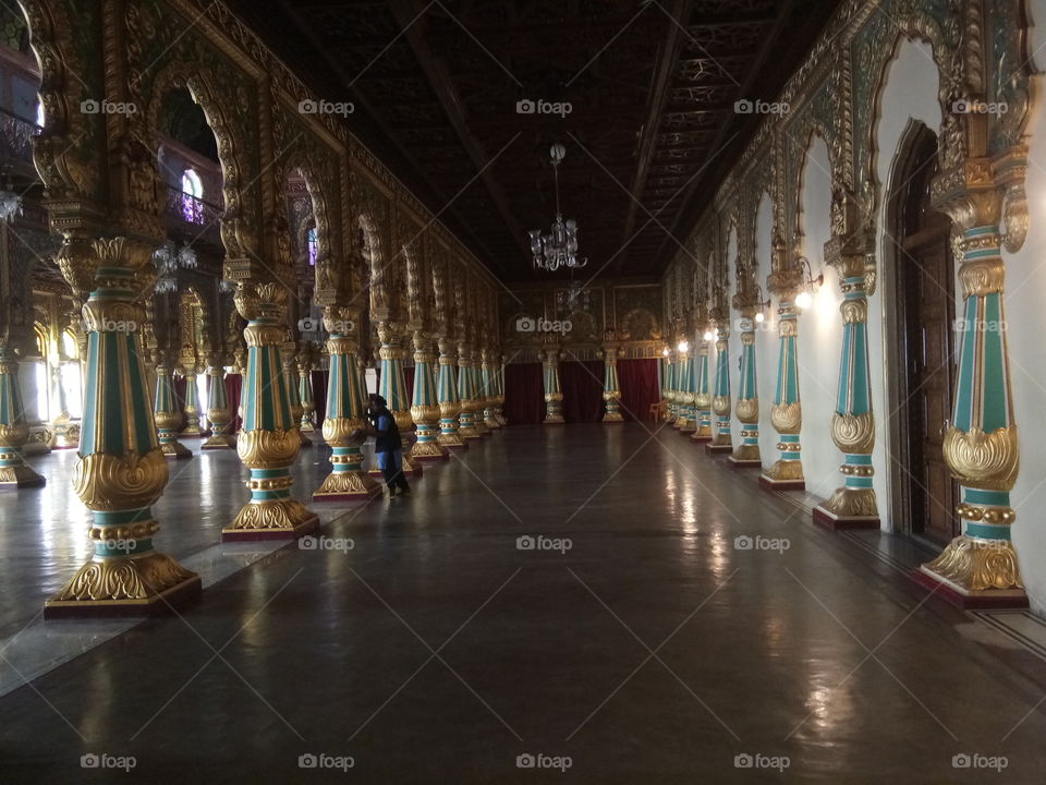 mysore palace,intresting photo, places to visit, india, mysore, interior of mysore palace, big structure, architecture