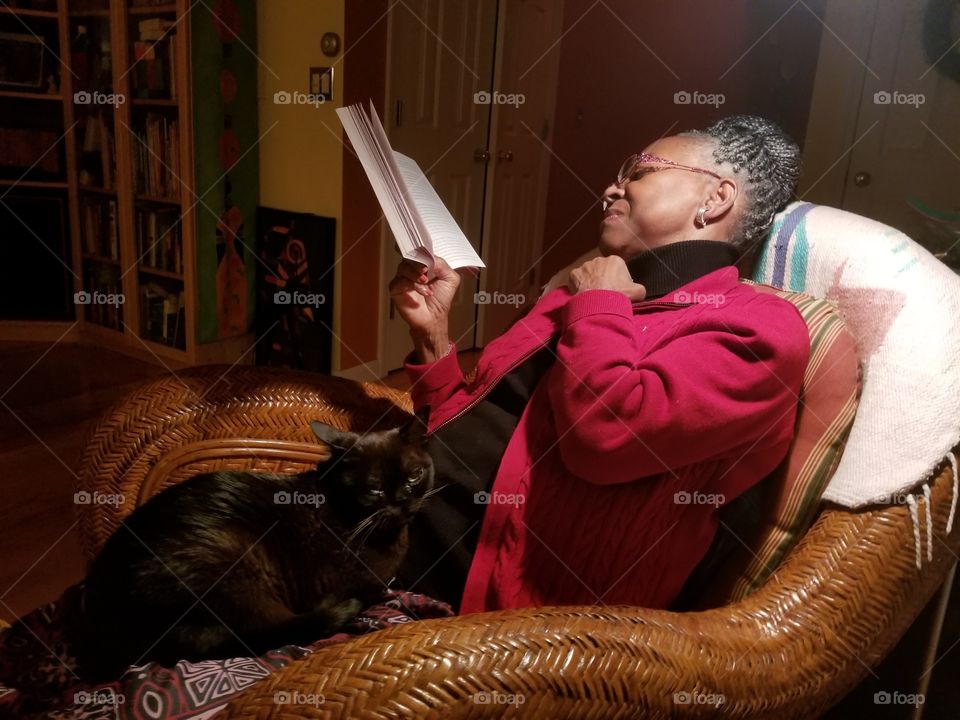 feline friend to read with