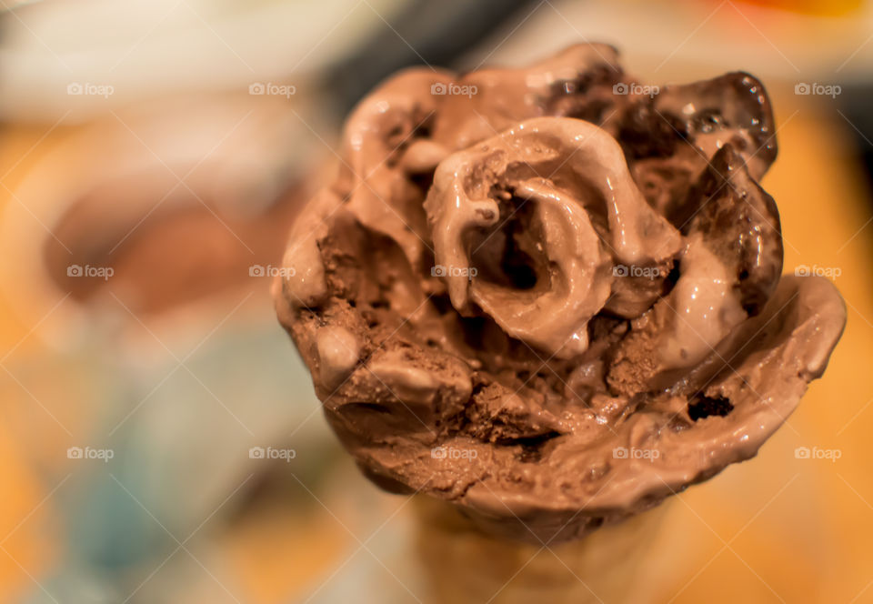 Chocolate ice cream