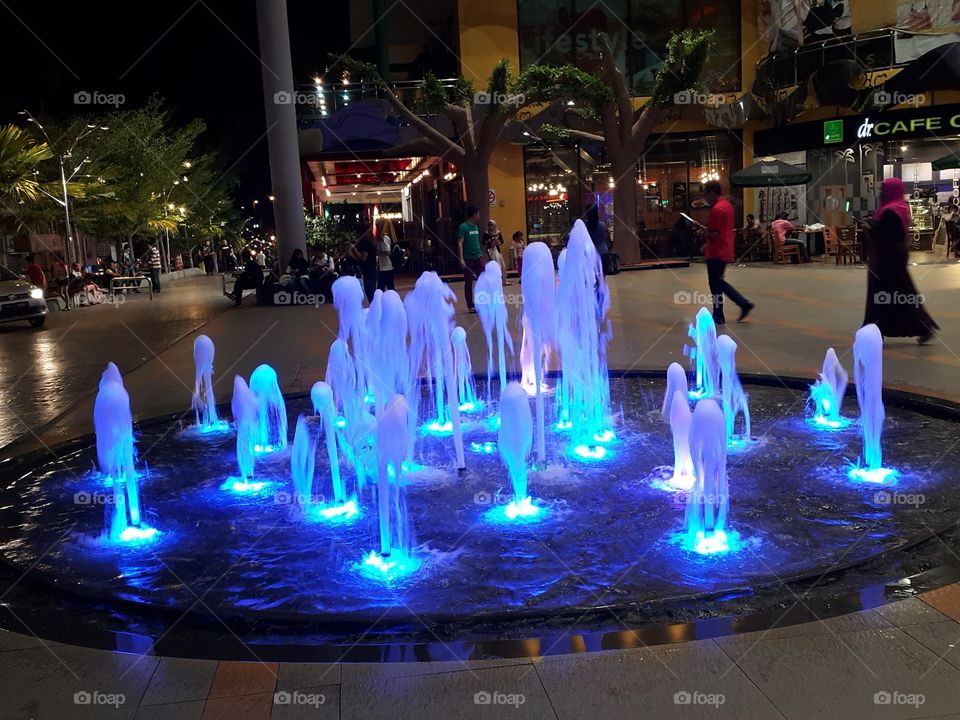 Fountain at Palm Mall Malaysia