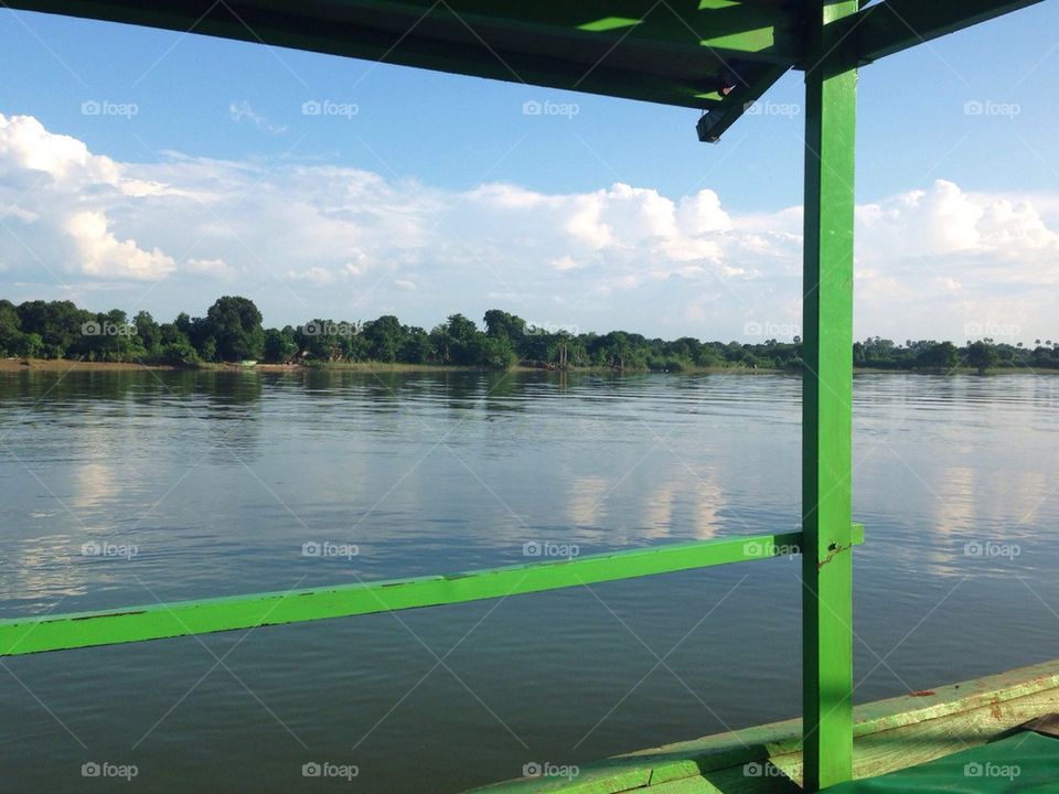 Crossing the river 