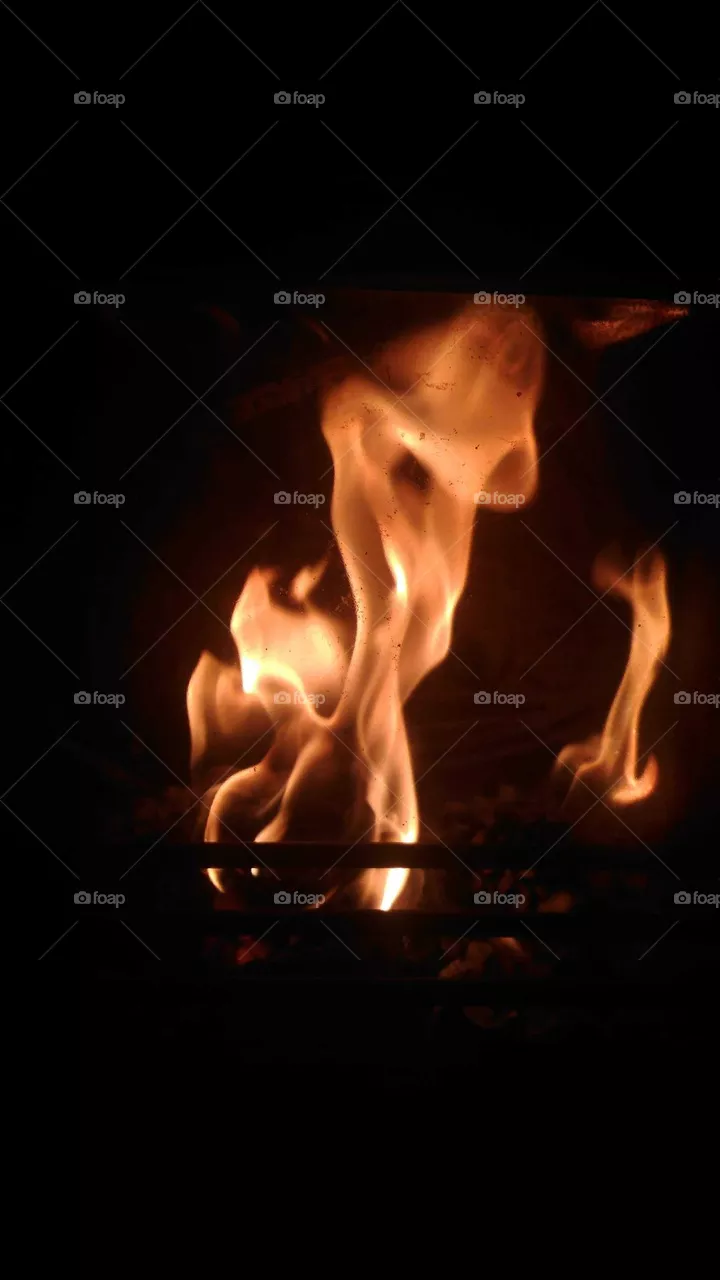 Fire in my chimney