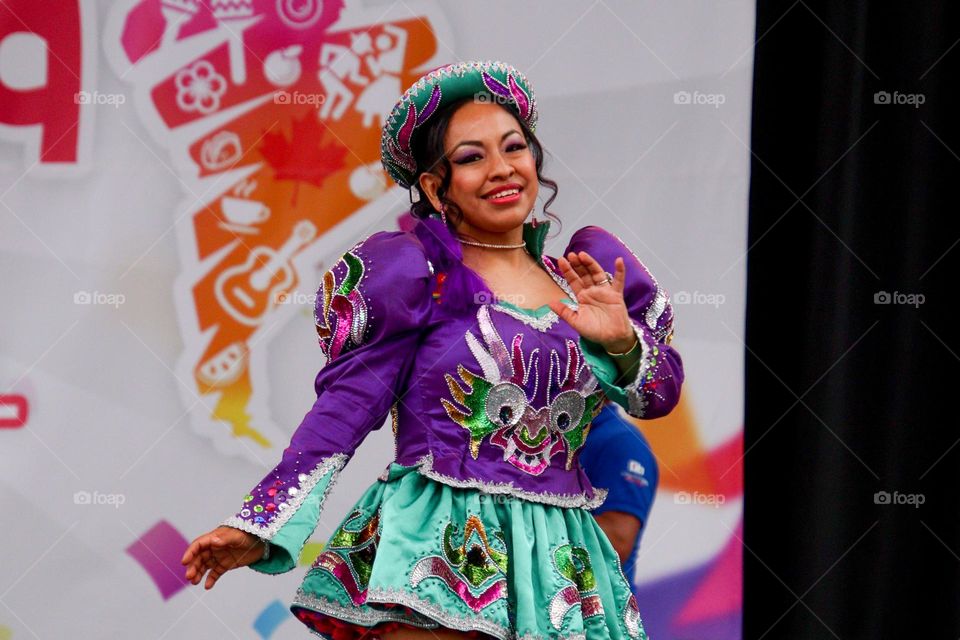 Dancer from Bolivia