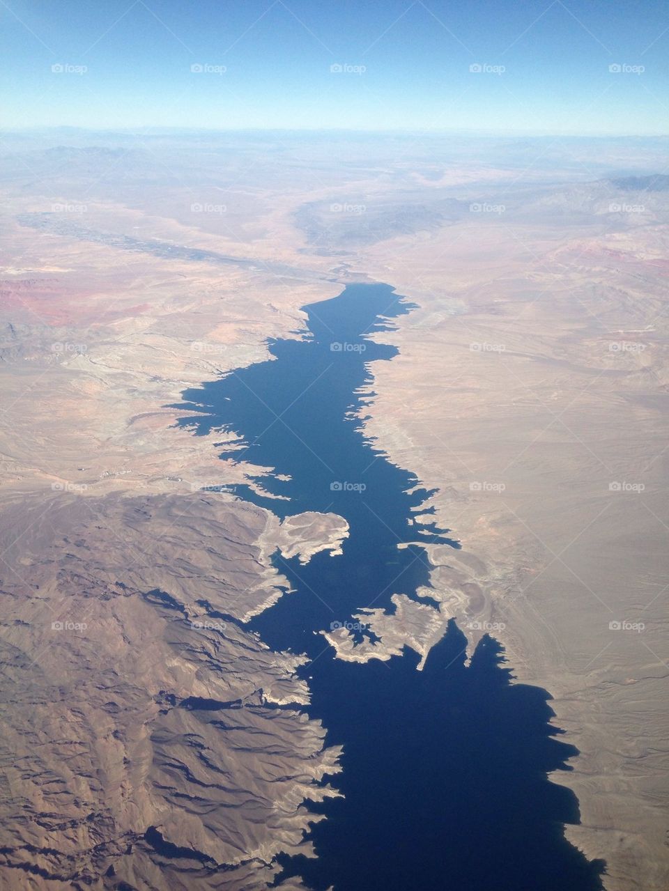 Nevada desert lake