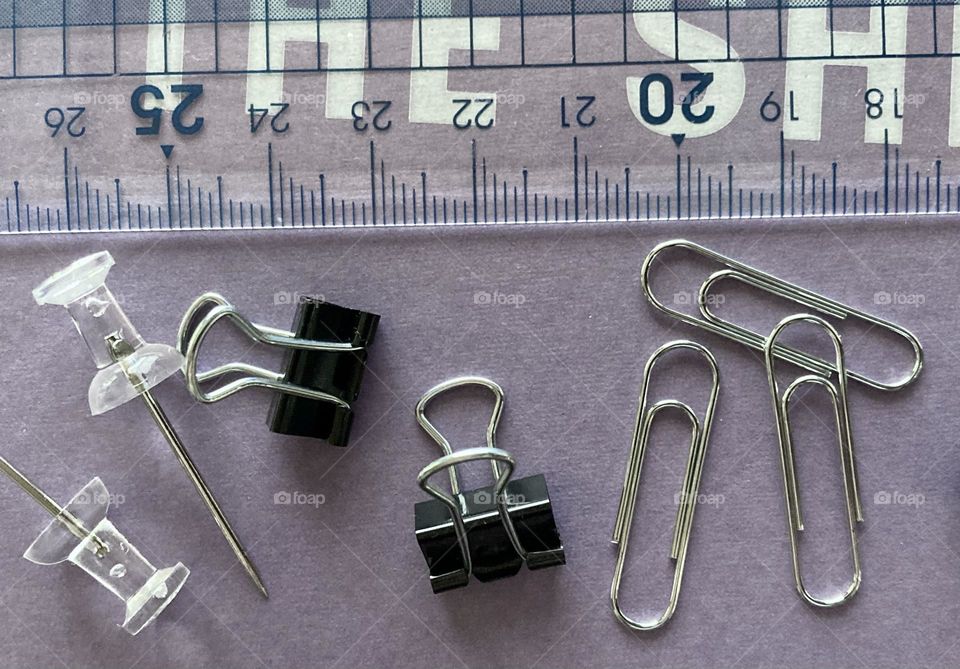 stationery on lavender