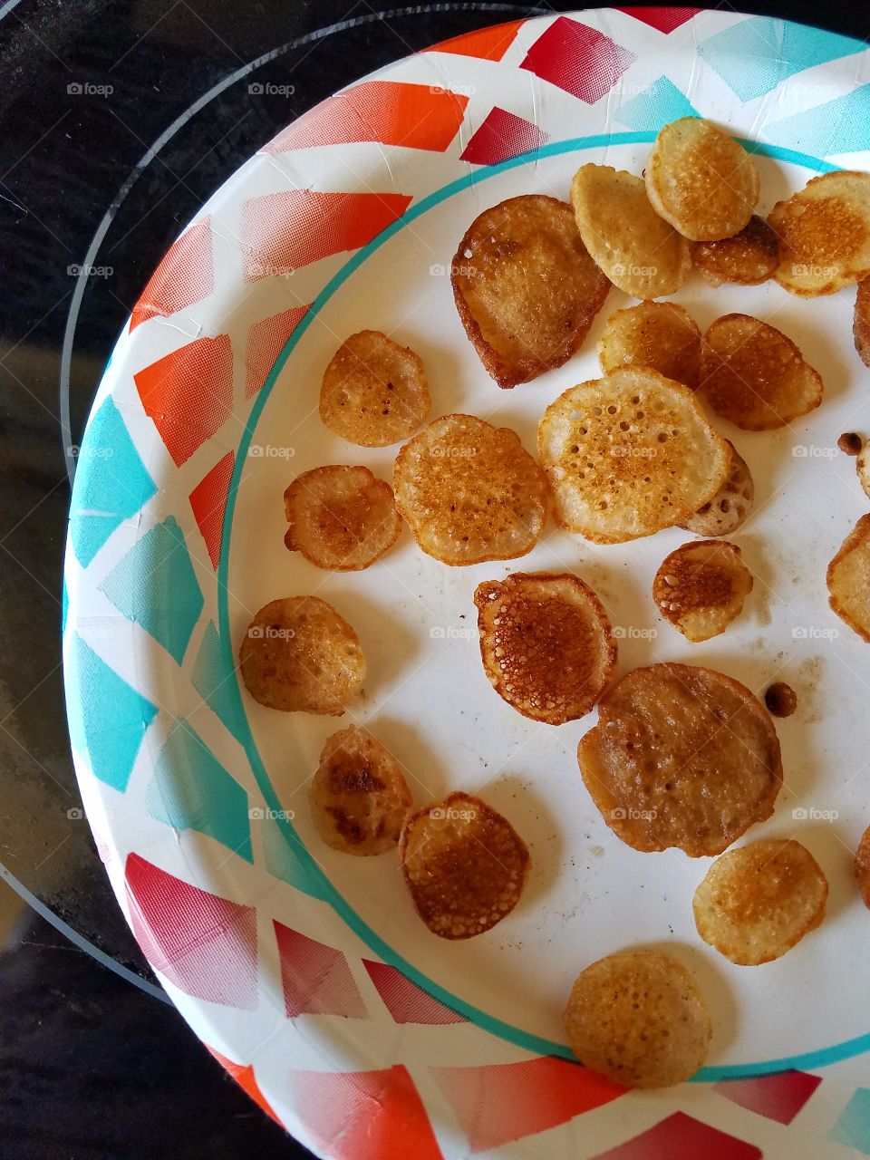 bite sized baby pancakes