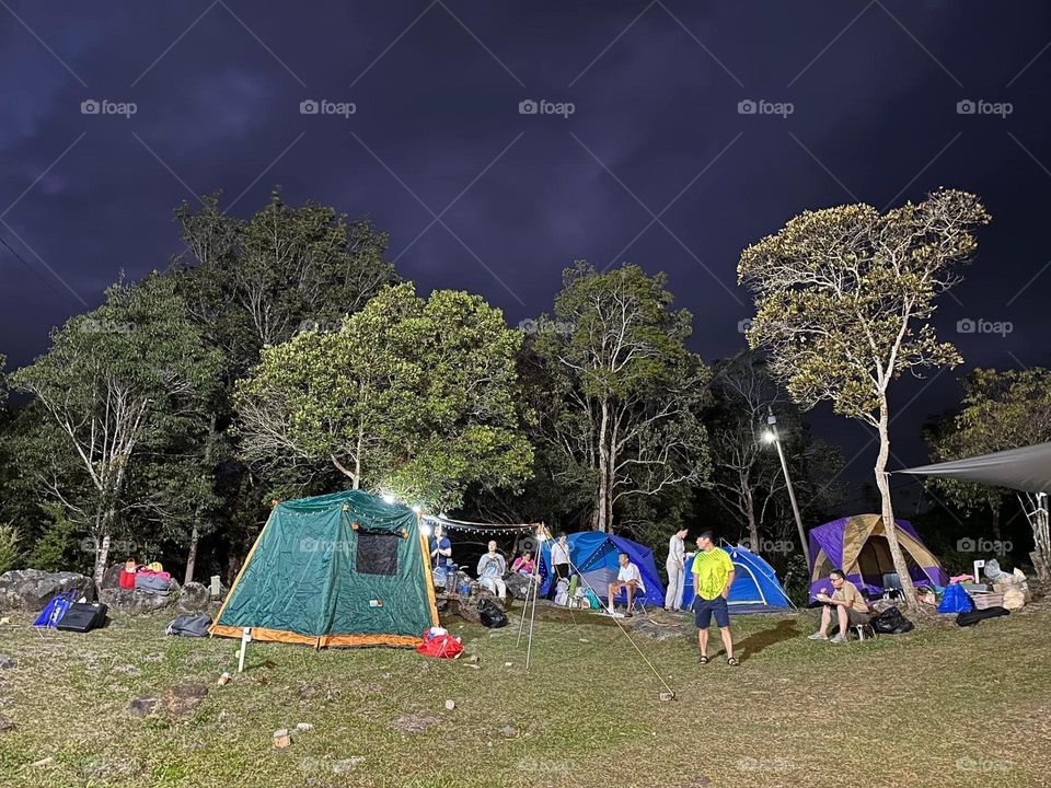 Camp in Jerai Hill