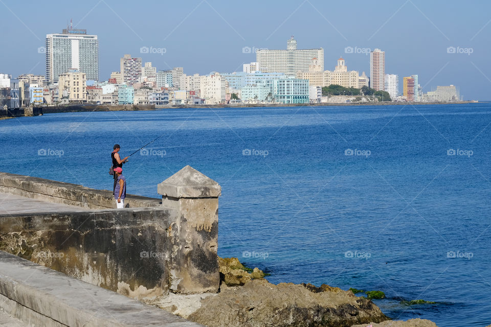 Fishing in Havana 
