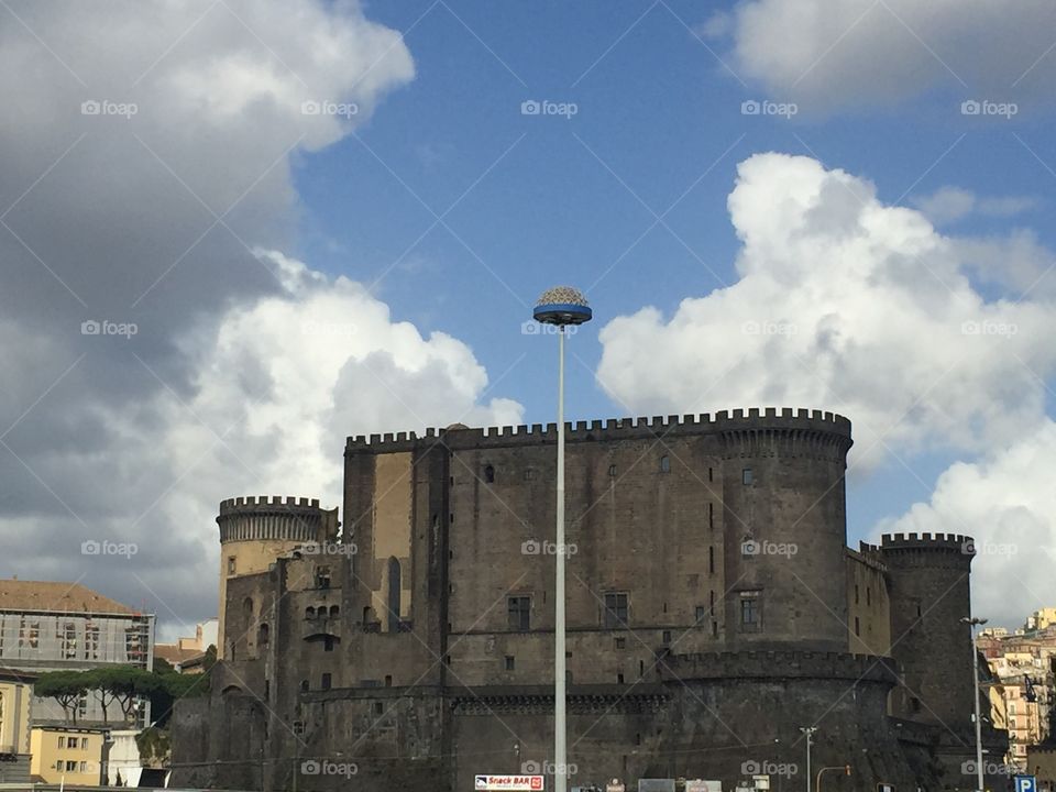 Naples, Italy castle 