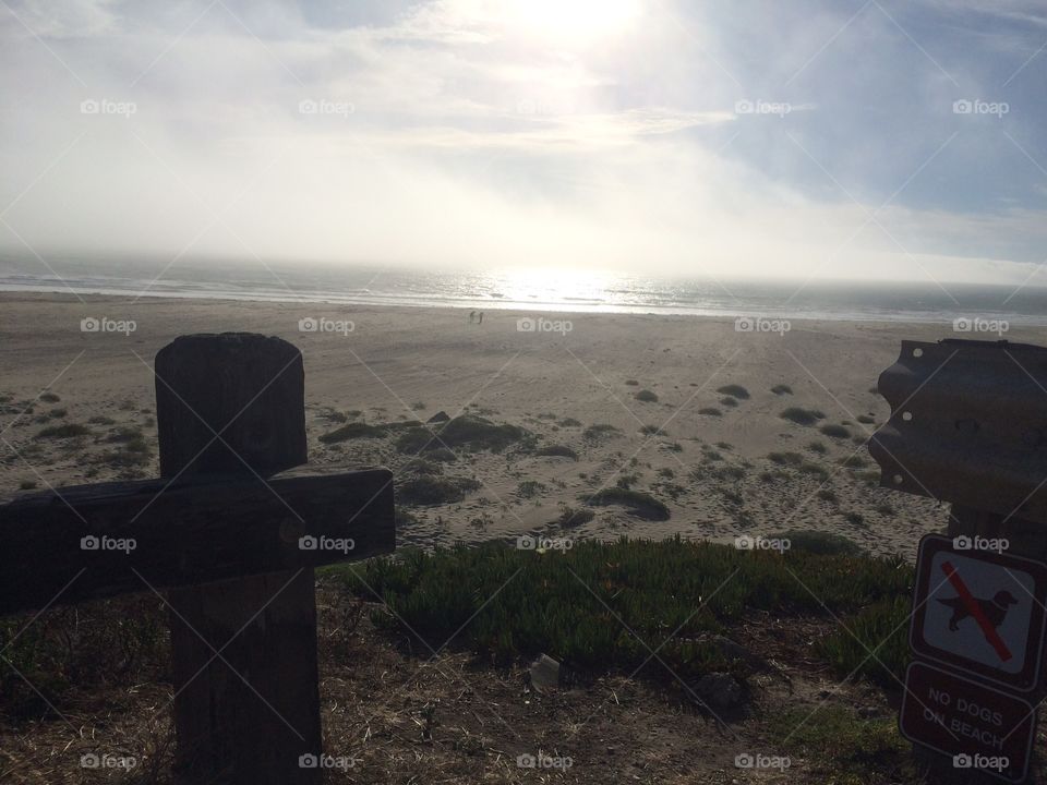 Morro Bay Strand. An evening walk at Morro Bay Strand beach.