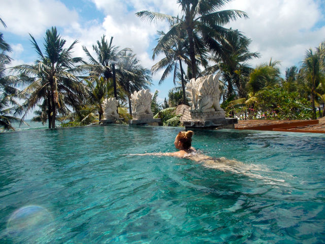 Relax at the pool