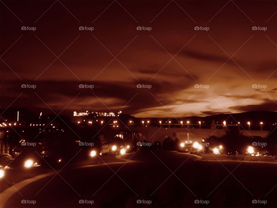 sky city night lights by stevenmgus