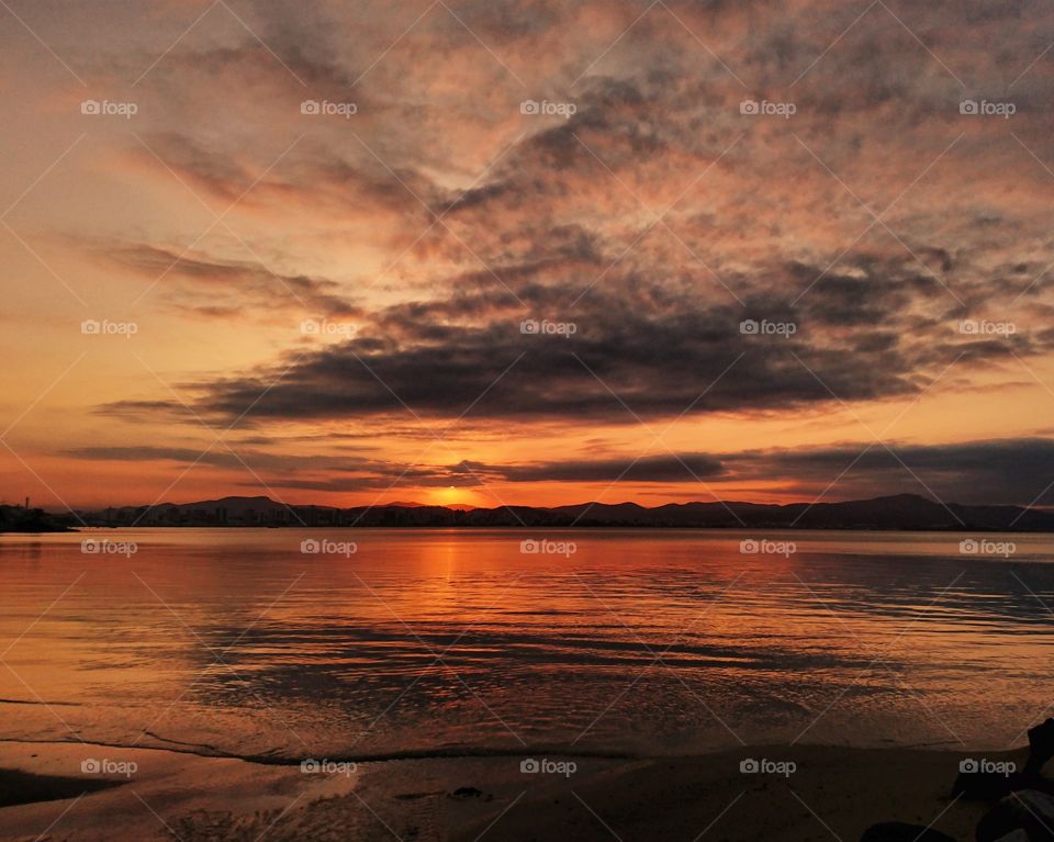 Sunset i Florianópolis