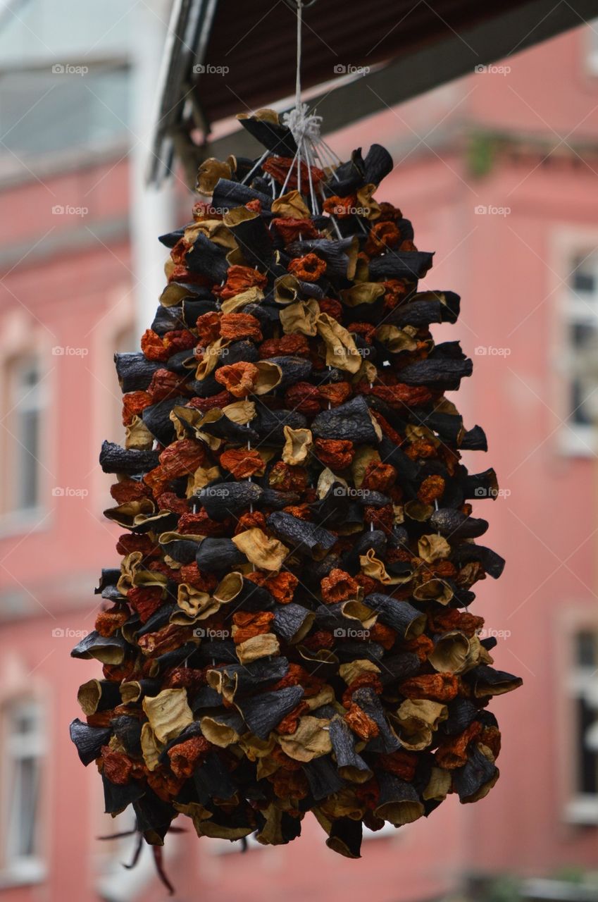 Dried eggplant