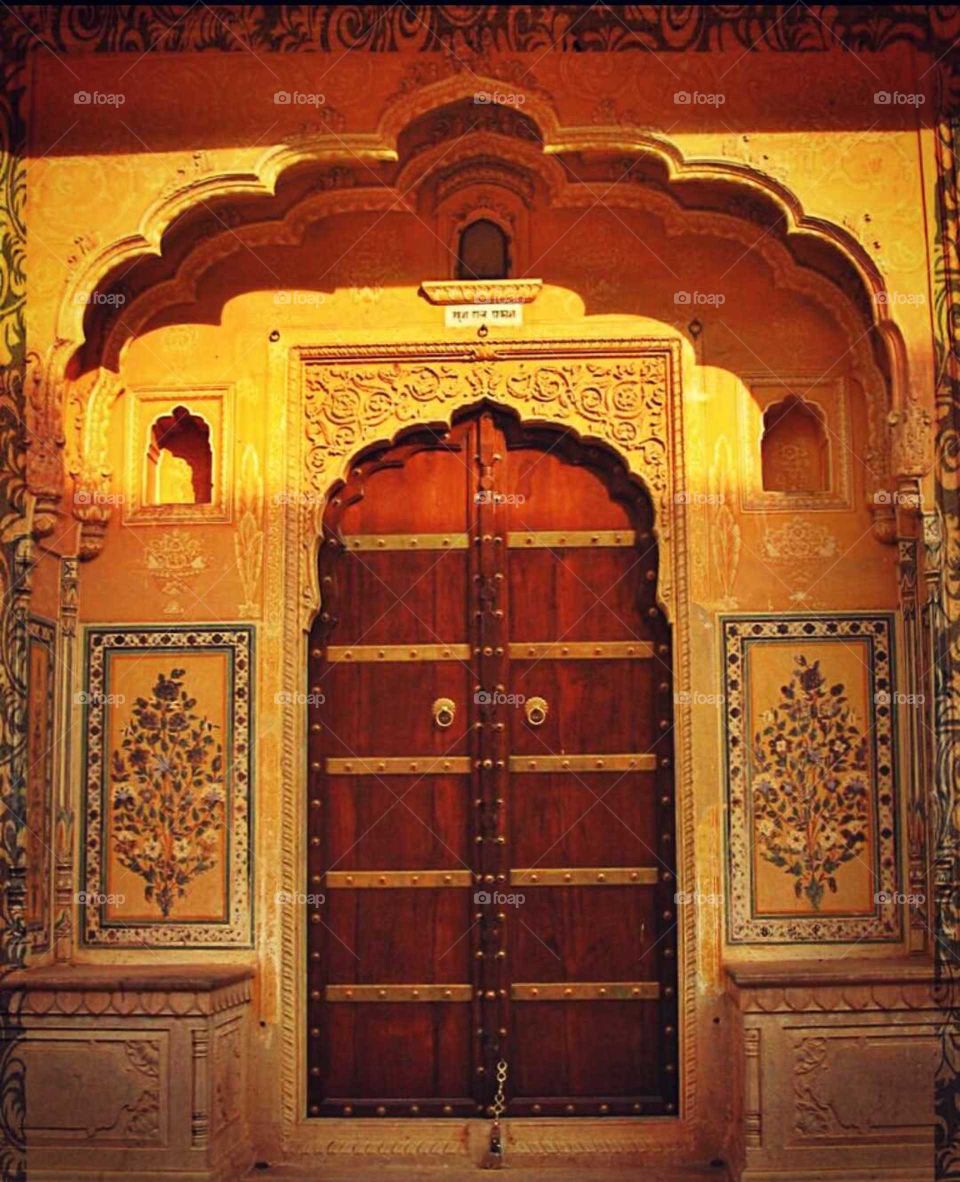 the royal door