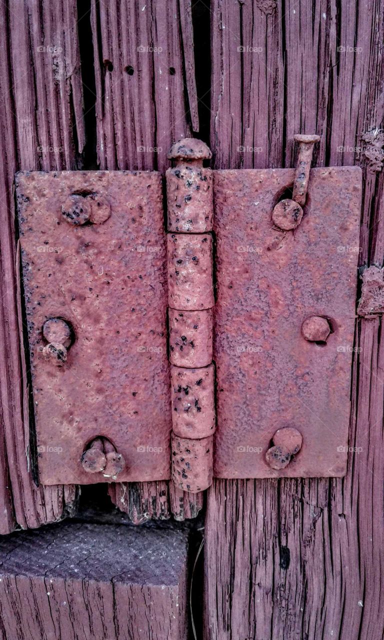 Rusted Hinge